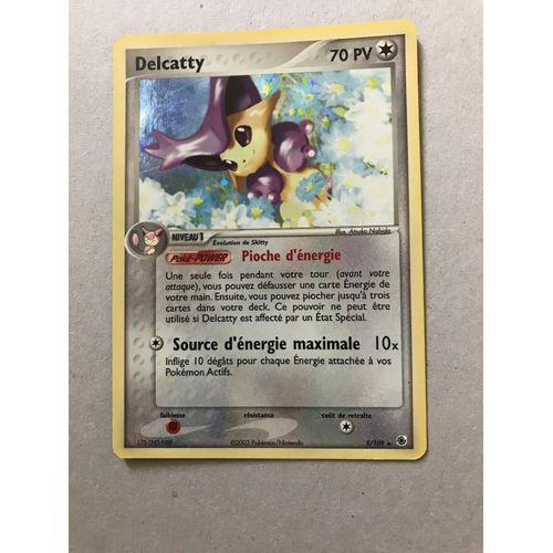 Delcatty Holo Rare Ex Rubis Et Saphir