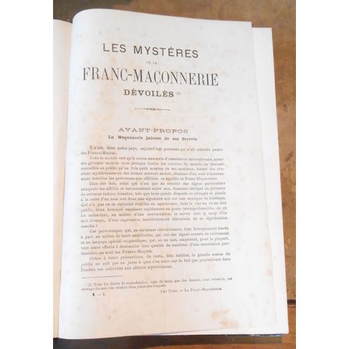 Les Mystères De La Franc-Maçonnerie Dévoilés
