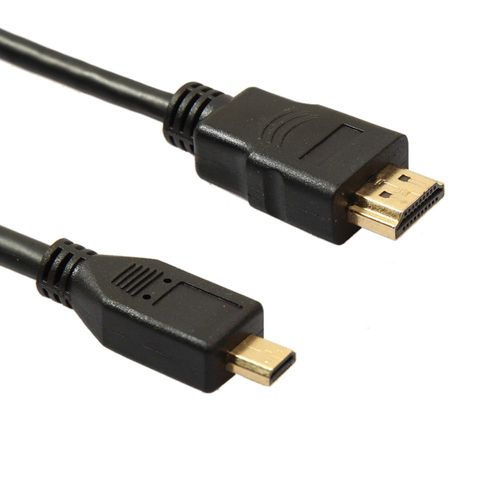 CÃ¢ble Micro HDMI vers HDMI dorÃ© pour GoPro Hero 3 3+ 4 Hero4 GO PRO HD 4K 2M 5M AU - weikeshop 231