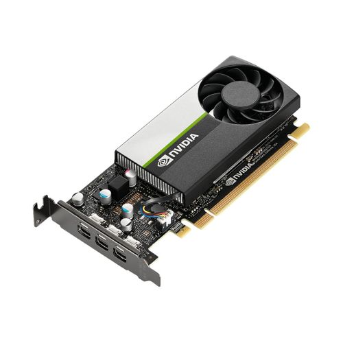 NVIDIA T400 - Carte graphique - T400 - 4 Go GDDR6 - PCIe 3.0 x16 - 3 x Mini DisplayPort