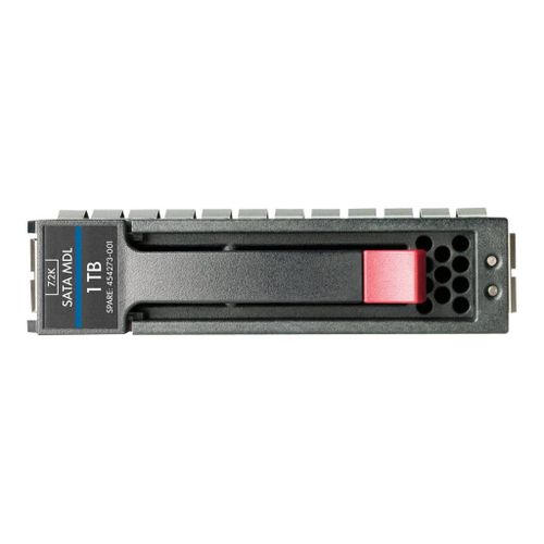 HPE Midline - Disque dur - 1 To - échangeable à chaud - 3.5" - SATA 3Gb/s - 7200 tours/min
