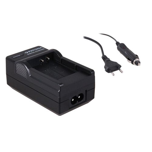 Chargeur Haut De Gamme + Allume Cigare Voiture De Marque Patona® Pour Sony Dcr-Trv75 - Cordon Secteur Inclus - Garantie 1 An