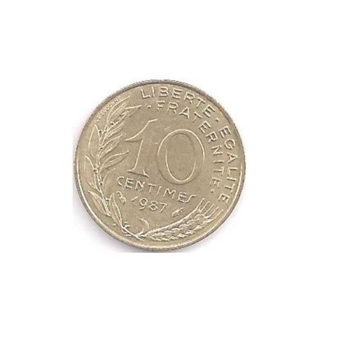 10 Centimes 1987