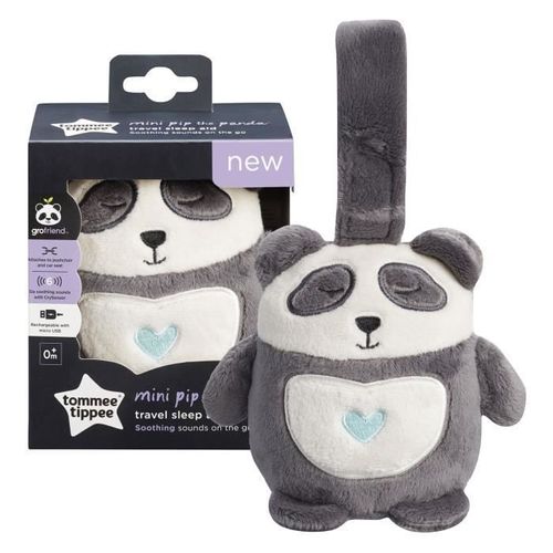 Peluche Musicale De Voyage Mini Grofriend - Pippo Le Panda - The Gro Company