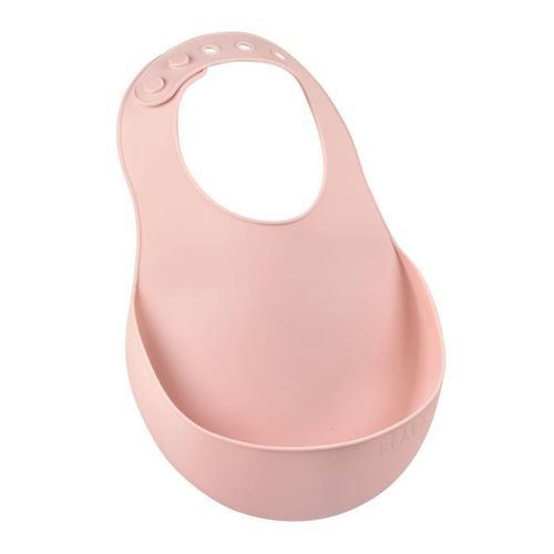 Bavoir En Silicone Old Pink - Beaba