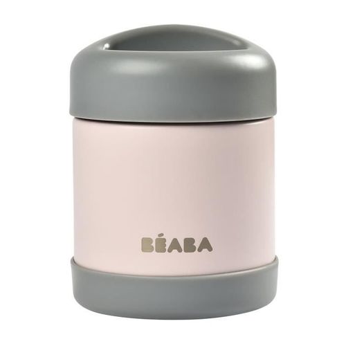 Portion Inox Isotherme 300 Ml Dark Mist / Light Pink - Beaba