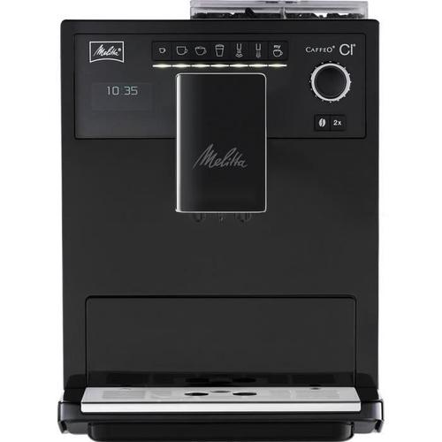 Melitta CAFFEO CI E970-003 - Machine à café automatique avec buse vapeur "Cappuccino" - 15 bar - noir pur