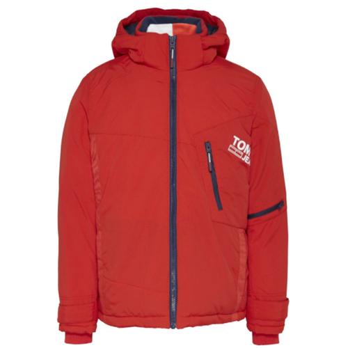 Doudoune Tommy Jeans Solid Graphic Homme Rouge