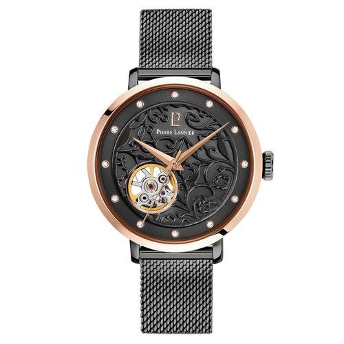 Montre Femme Pierre Lannier Eolia Automatique Noire