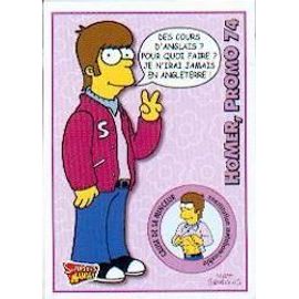 The Simpson- Carte De Collection En Francais N°32