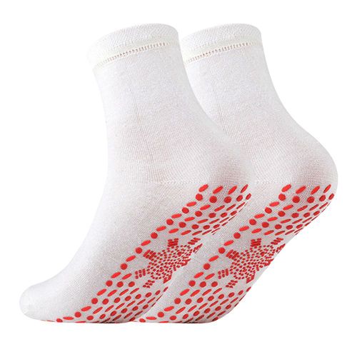 Chaussettes De Soins De Santé Auto-Chauffantes Pour Hommes Et Femmes, Courtes, Confortables, Chaudes, Thérapie Magnétique, Massage Auto-Métropolitain, Sports De Ski, Hiver