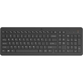 HP 220 - Clavier - sans fil - 2.4 GHz - Français - noir - emballage recyclable