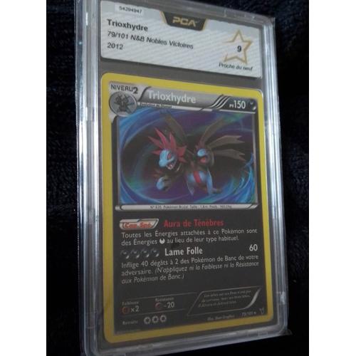 Carte Pokémon Trioxhydre Holo 79/101 Noir Blanc Nobles Victoires Holo Pca 9