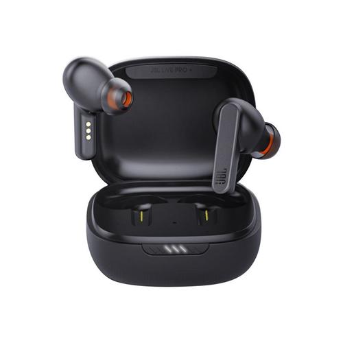 JBL LIVE Pro+ - Écouteurs sans fil avec micro - intra-auriculaire - Bluetooth - Suppresseur de bruit actif - noir