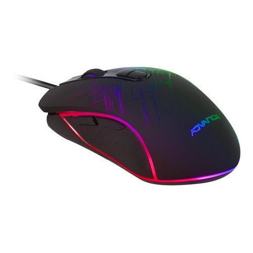 Suza Advance GTA 230 - Souris - optique - filaire - USB - noir