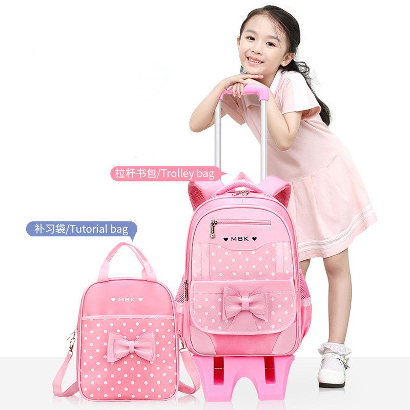 Cartable  Roulettes avec Imprim de Points Coren pour Adol... - 4