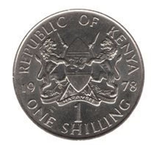 Pièce 1 Shilling Kenya - 1978