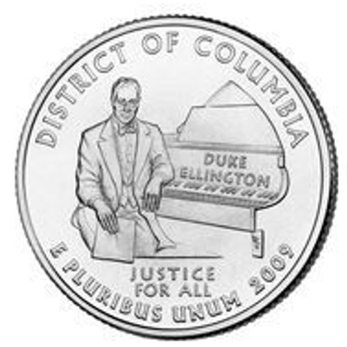 Pièce 1/4 Dollar District Of Columbia - 2009 P