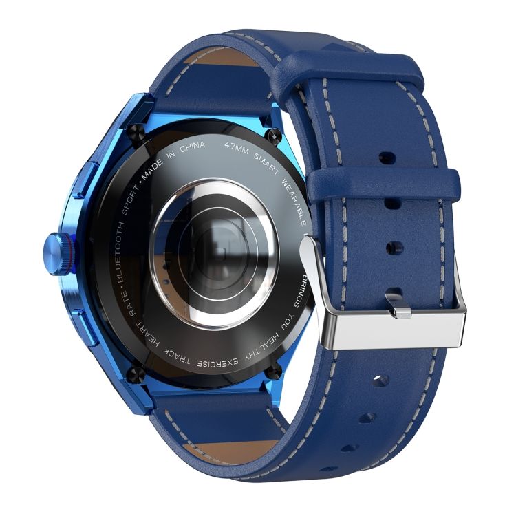 Bm01 1,45 Pouce Bande De Cuir Ip68 tanche Smart Watch Suppo... - 3