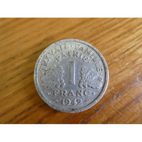 Un Franc Francisque Légère F223/2 1942