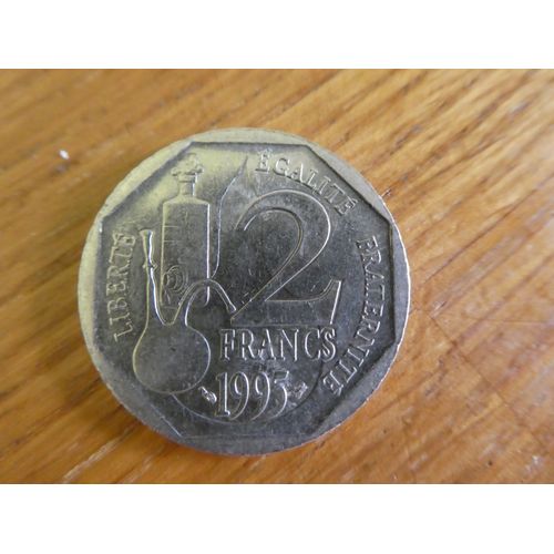 2 Francs Louis Pasteur F274/2 1995