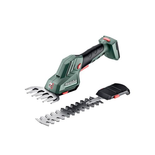 Metabo Sculpte-haie et cisaille à gazon sans fil PowerMaxx SGS 12 Q, Carton, sans batterie, ni chargeur - 601608850