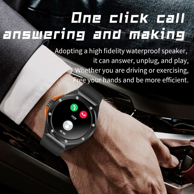 Montre Intelligente Bluetooth � �cran Rond Ht8 De 1,46 Pouce... - 5