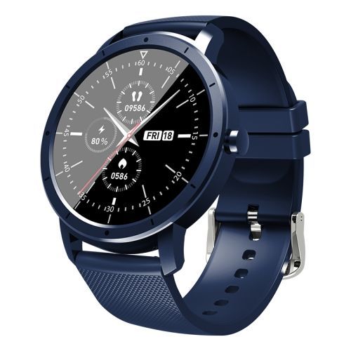 Hw21 1,28 Pouce Écran Couleur Montre Intelligente Ip67 Étanche - Bleu