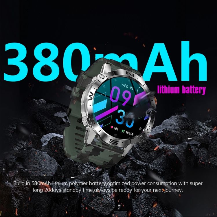 K59 Ip67 Bt5.0 1,43inch Smart Watch Support Appel Vocal / D... - 3