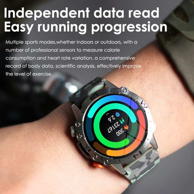 K59 Ip67 Bt5.0 1,43inch Smart Watch Support Appel Vocal / D... - 5
