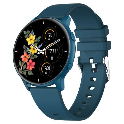 Montre Intelligente À Écran Couleur Étanche Ip68 Mx1 De 1,28 Pouces, - Bleu