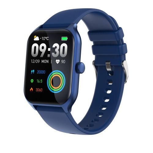 P58 1,96 Pouces Écran Couleur Smart Watch Support Surveillance De La Fréquence Cardiaque / Surveillance De La Pression Artérielle - Bleu