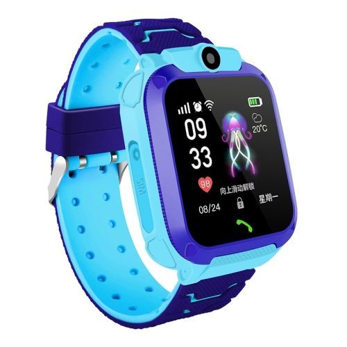 Q120 1,44 Pouce Écran Couleur Smartwatch Pour Enfants Ip67 Étanche - Bleu
