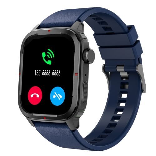 Montre Intelligente À Écran Tft Hd De 1,7 Pouces Q25 - Bleu