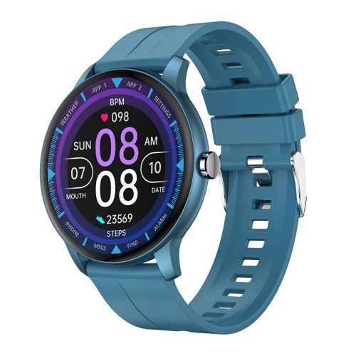 Montre Intelligente À Écran Couleur Z2 De 1,3 Pouces, Étanche Ip67 - Bleu