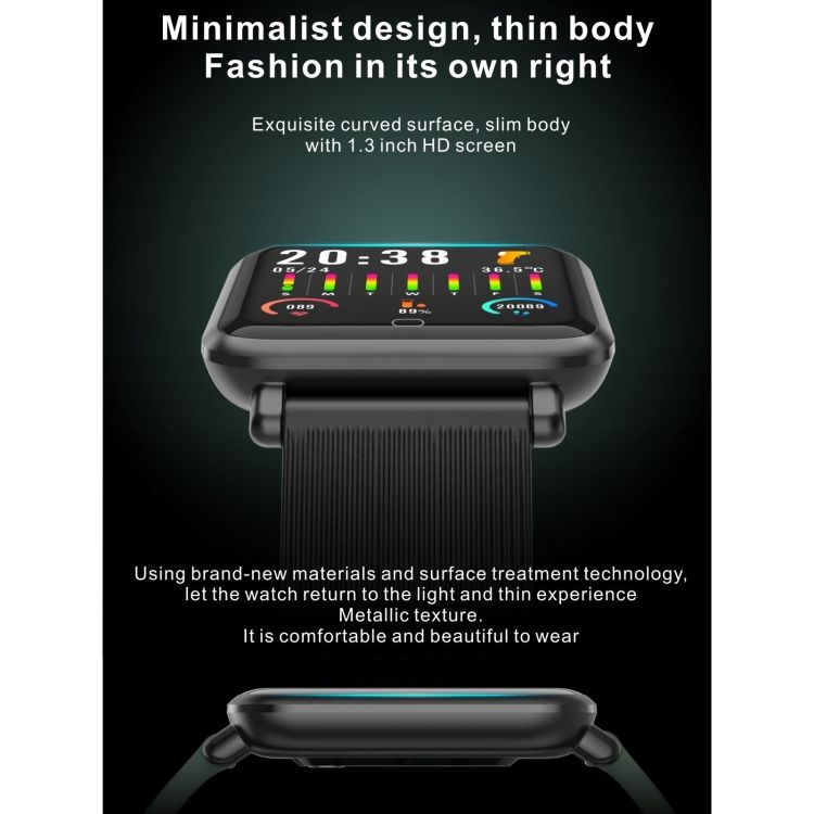 Q9t 1,3 Pouces Tft cran Tactile Montre Intelligente Bluetoo... - 5