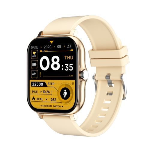 Gt20 1,69 Pouces Tft Écran Ip67 Montre Intelligente Étanche - Or
