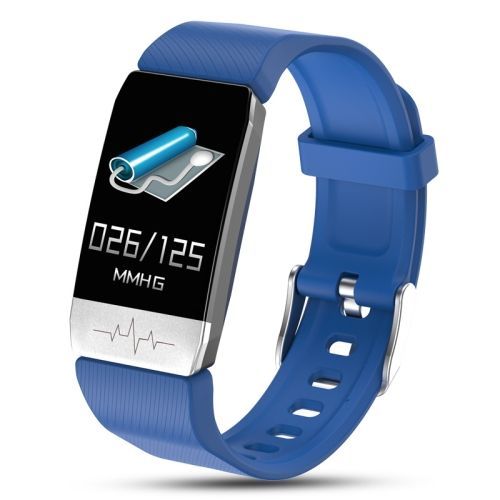 T1 1,14 Pouces Écran Couleur Montre Intelligente Ip67 Étanche - Bleu