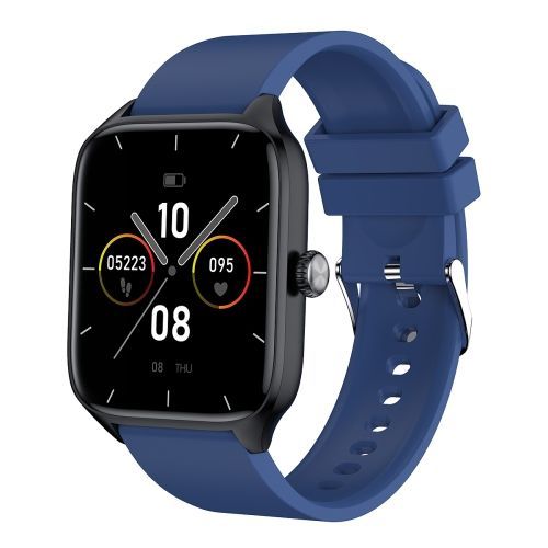 T19 Pro 1,96 Pouce Ip67 Bande De Silicone Étanche Montre Intelligente - Bleu