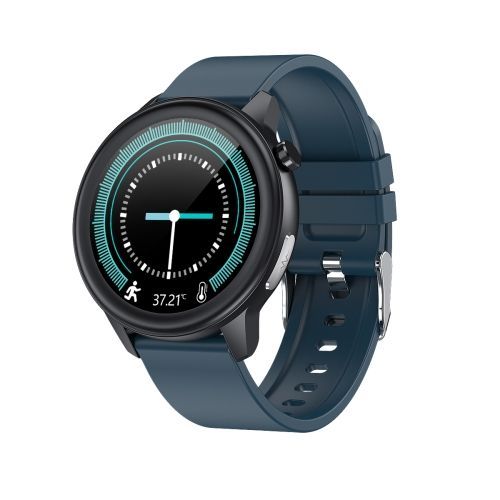 E80 1,3 Pouces Tft Écran Couleur Ip68 Bracelet Intelligent Étanche - Bleu
