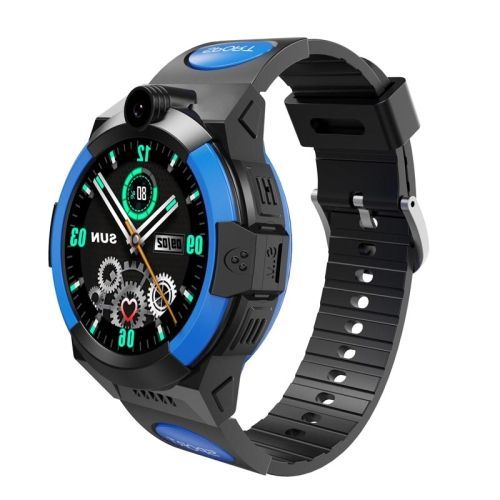 Lt32 Édition Européenne 4g Tactile Étanche Photographie Vidéo Gps Enfants Téléphone Montre Intelligente - Bleu