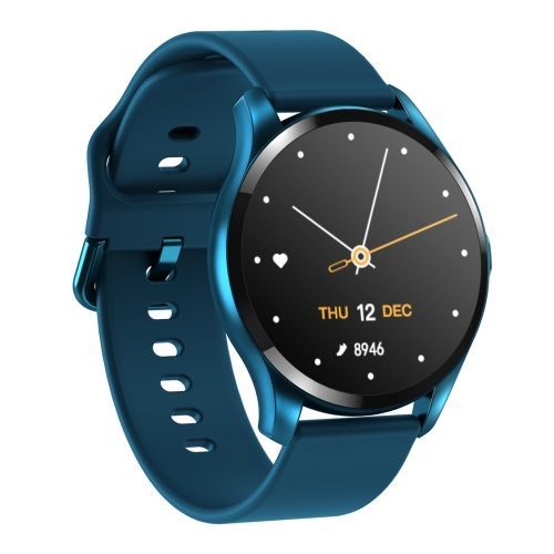 T88 1,28 Pouces Tft Écran Couleur Ip67 Montre Intelligente Étanche - Bleu