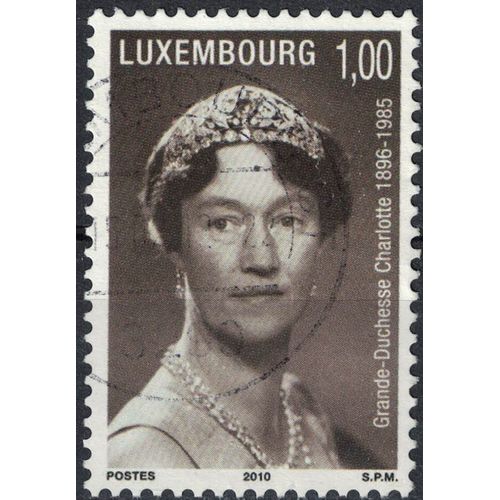 Luxembourg 2010 Oblitéré Rond Used Grande Duchesse Charlotte