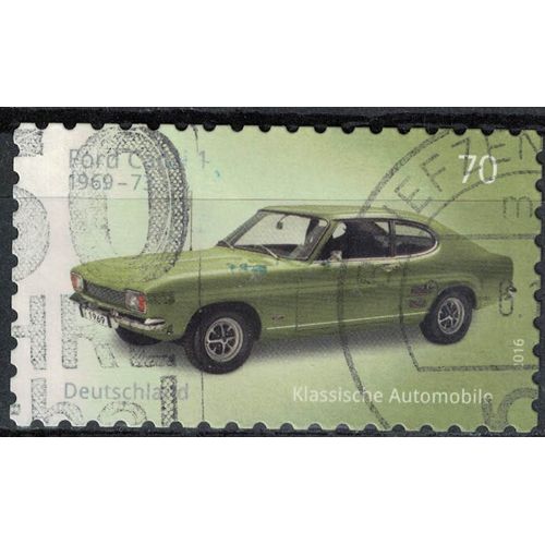 Allemagne 2016 Oblitéré Used Voitures Classiques Ford Capri 1