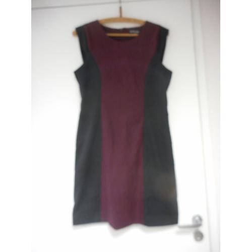 Robe Chasuble Noire Et Bordeaux T 38