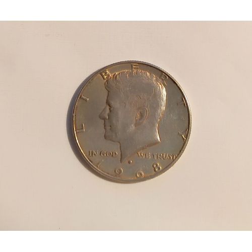Pièce De Monnaie "Half Dollar" Liberty 1968