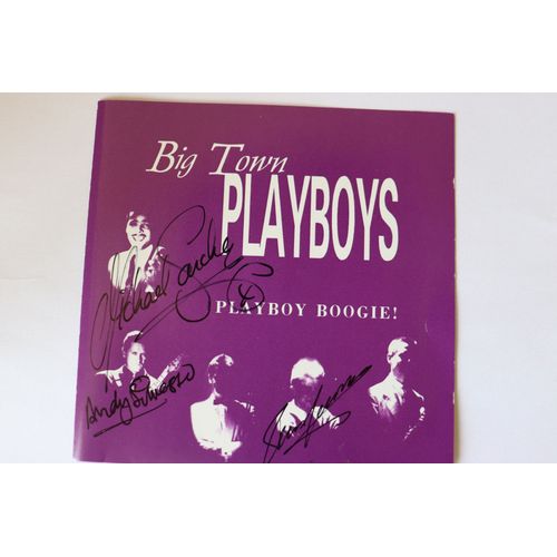 Big Town Playboys - Playboy Boogie - Dédicace Sur La Pochette