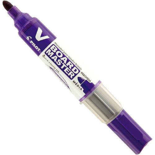 Marqueur - Pour Tableau Blanc - Violet - Effaçable - Rechargeable - Pilot - V-Board Master