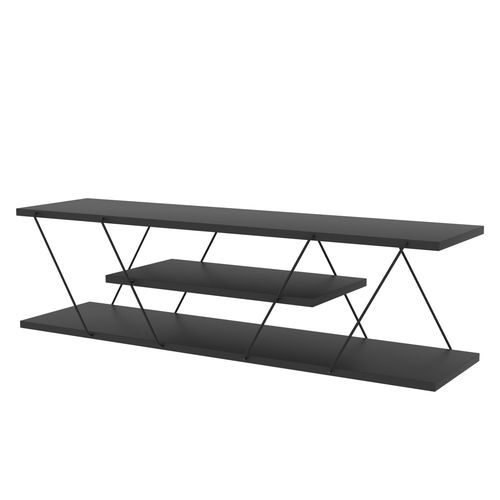 Meuble Tv Canaz - Gris Anthracite