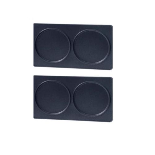 Coffret de 2 plaques pancakes Gaufrier croque-monsieur (XA801012 TEFAL)